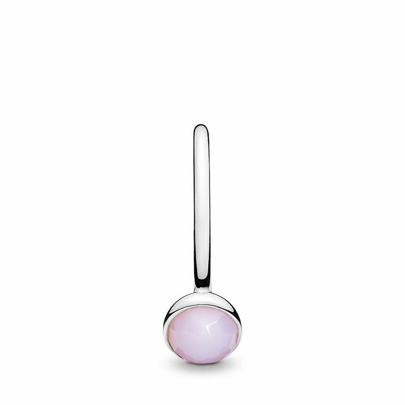 Pandora October Droplet Stackable Ring Silver Egypt XG8160793